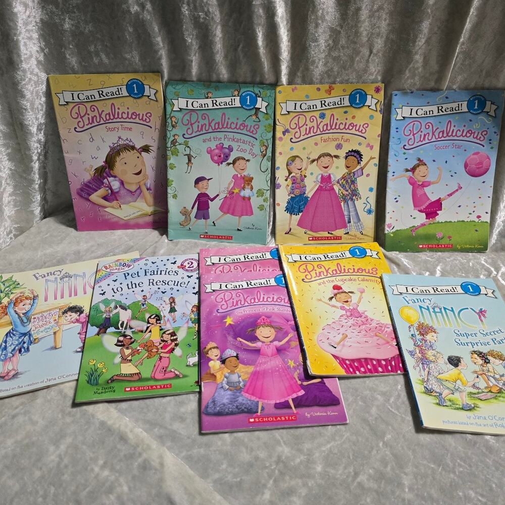 Bundle of 10 I can read easy reader princess books preloved condition!